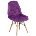 thumbnail image 1 of Shaggy Dog Hot Pink Accent Chair, 1 of 9