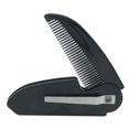 thumbnail image 1 of Hombre Mujer Plegable Clip de bolsillo portátil Barba Bigote Práctico peine para el cabello, 1 of 4