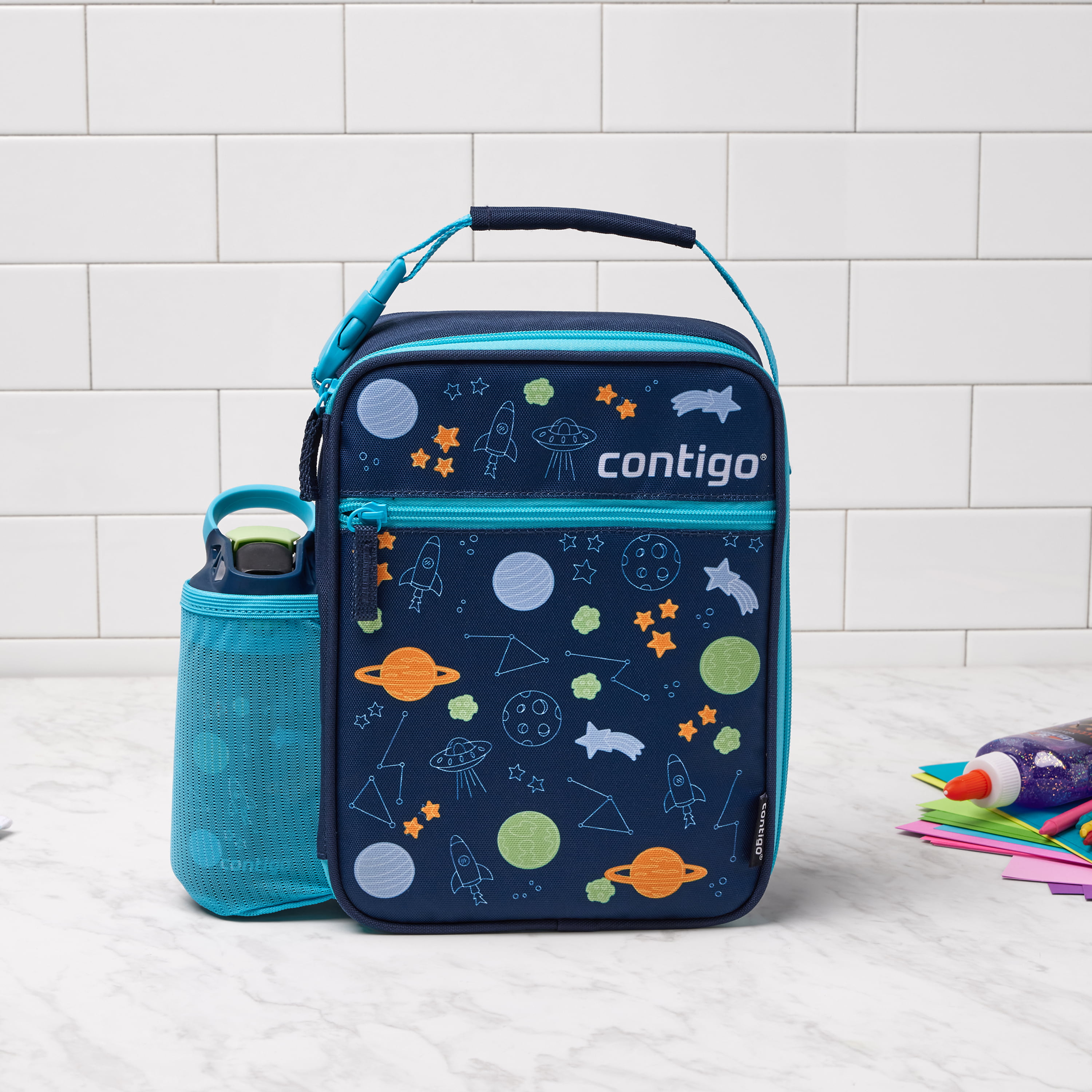 Bluey and Friends Kids Lunchbox with Mesh Pocket