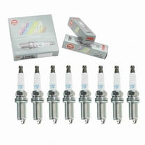 8 pc NGK 5468 Laser Iridium Spark Plugs for 09482-00606 22401AA720 4506 4704 IKH20TT PKH20TT Ignition Wire Secondary