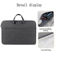 thumbnail image 4 of Laptop Bag 15.6 inch Water-resistant Laptop Case with Handle/Notebook Computer Case Briefcase, 4 of 5