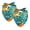 Multi-colored 10, variant on PhooArto Cute Forest Animals Dog Bandanas, 2 Pack Soft Washable Pet Scarf Triangle for Large Dogs Puppies and Cats