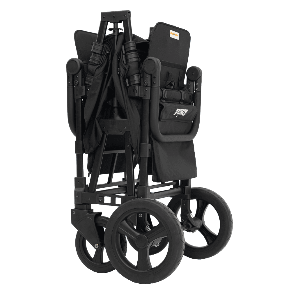 Keenz MOOV 4-Passenger Stroller Wagon – Full-Featured Comfort for Big Adventures | Black