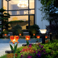 thumbnail image 5 of Luces de flores solares de 2 piezas - Paquete doble amarillo rojo Adepaton CPB-US-DYP863-2, 5 of 5