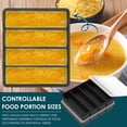 thumbnail image 6 of Toorise 2 Pack Silicone Freezer Tray with Lid 4 Compartment Soup Freezer Container Mold Ice Cube Tray for Meal Prep and Freezing Soup Stew Sauce Garlic Herb, 6 of 11