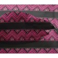 thumbnail image 4 of oneOone Viscose Chiffon Fabric Floral & Chevron Block Printed Fabric 1 Yard 42 Inch Wide, 4 of 4