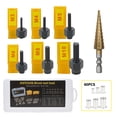 thumbnail image 1 of Rivet Nut Tool Hand Nuts Riveter Rivnut Tool with Step Drill Accessory Rivet nuts for Nuts M3 M4 M5 M6 M8 M10 68PCS Aluminum, 1 of 6