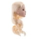thumbnail image 1 of Cabeza de Asiática Cabeza Asiática Escultura Modelo cabellero Dorado Hugo Escultura de cabeza de cabello femenino, 1 of 7