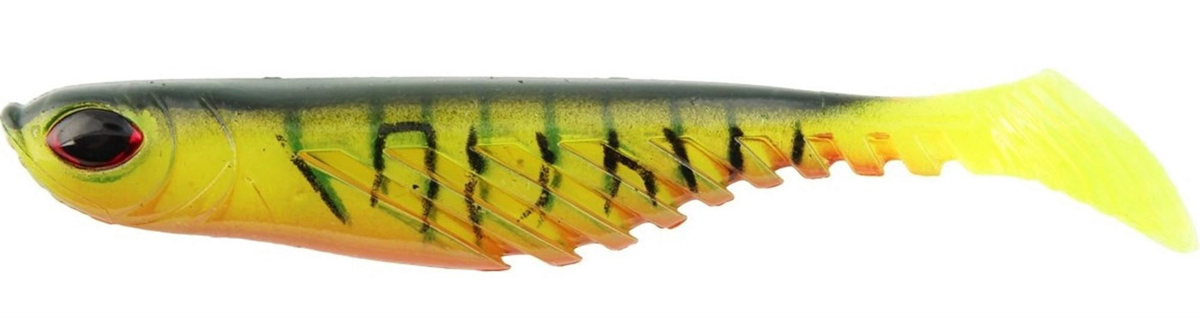 Berkley PowerBait Ripple Shad Fishing Bait, Firetiger, 2in | 5cm