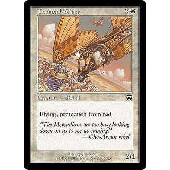 MtG Mercadian Masques Common Thermal Glider (Foil) #53