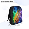 thumbnail image 4 of Prestonplayz Backpack 3D Print Lightweight Bookbag Casual Sport Daypack Travel Bag Laptop, 4 of 8