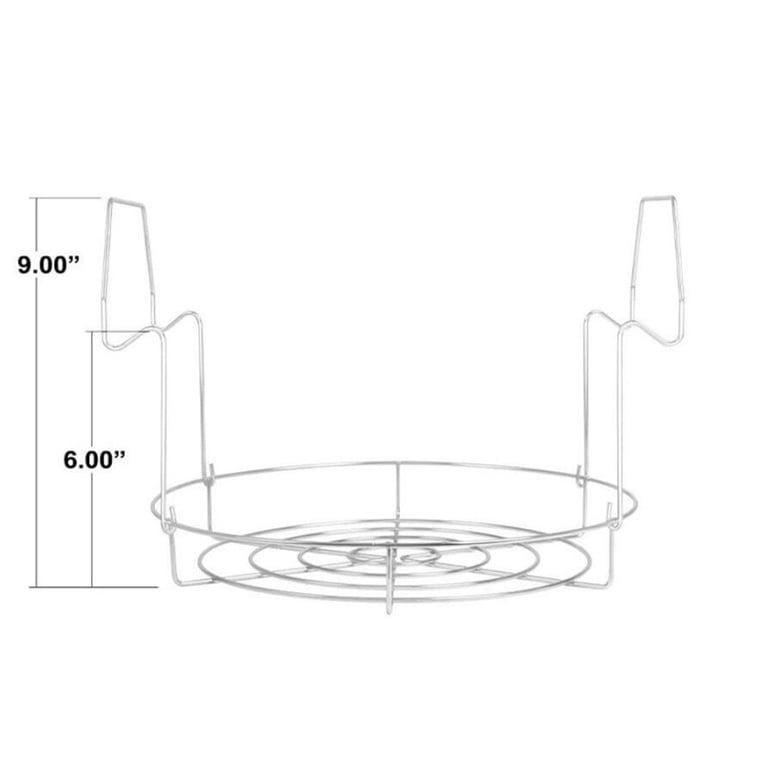 Canning Pot With Rack Canner Rack Stainless Steel Canning Rack - Holds 8 Pint Or 7 Quart Jars ...