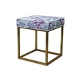 thumbnail image 1 of Metal Base Ottoman, 1 of 3