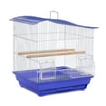 thumbnail image 5 of Prevue Pet Products Soho Wave Top Roof Blue & White Bird Cage SP41613B/W, 5 of 7