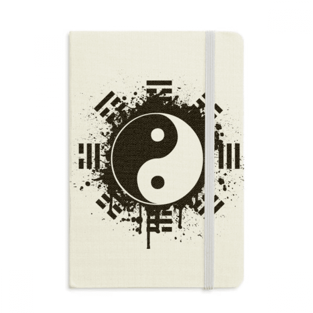 Carnet à Encre Taichi Chinois Huit Diagrammes Couverture Rigide en Tissu Journal Classique
