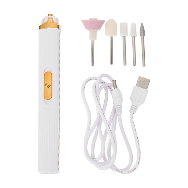 Taladro eléctrico para uñas, lima y pulidora para manicura y pedicura, ideal para salón en casa
