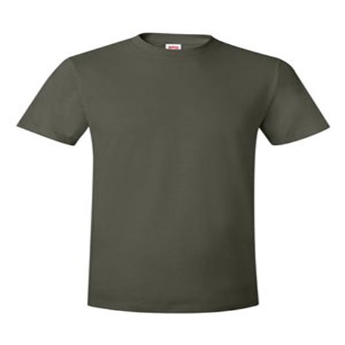 HanesYoung Men's Solid Short Sleeve Nano Tee