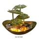 thumbnail image 2 of Toystoory Agregue encanto a la fuente de de agua corriente de hoja de loto con estilo único de luz nocturna LED Decoración del hogar oro, 2 of 6