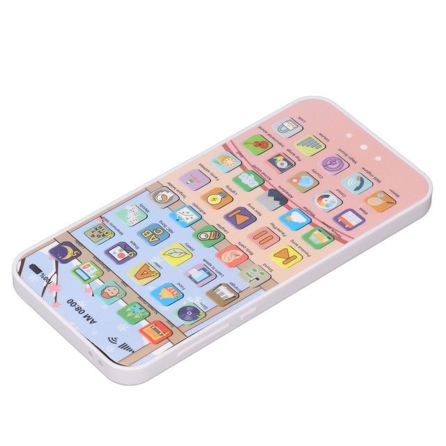 Touchscreen Early Education Phone,Interactive Phone Toy,Baby Phone Learning Toy,Safe Material, Music Voice Function, Promote Baby's Language Ability Development