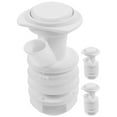 thumbnail image 3 of EXHUMKY 3Pcs Replacement Push Button Spigot for Water Dispenser White Plastic Easy to Install, 3 of 6