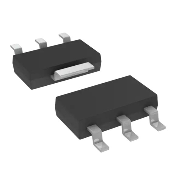 Pack of 15pcs PZT2222AT1G Trans GP BJT NPN 40V 0.6A 1500mW 4-Pin(3 Tab) SOT-223, Cut Tape, RoHS