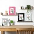 thumbnail image 5 of REGALWOVEN Glass Picture Frame for Tabletop Display Vertical or Horizontal, Real Glass Photo Frames for Home Decor Black 4x6, 5 of 5