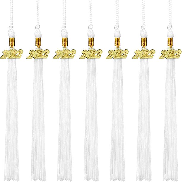 8 Pieces Graduation Tassel Graduation Cap Tassel with 2022 Year Charm