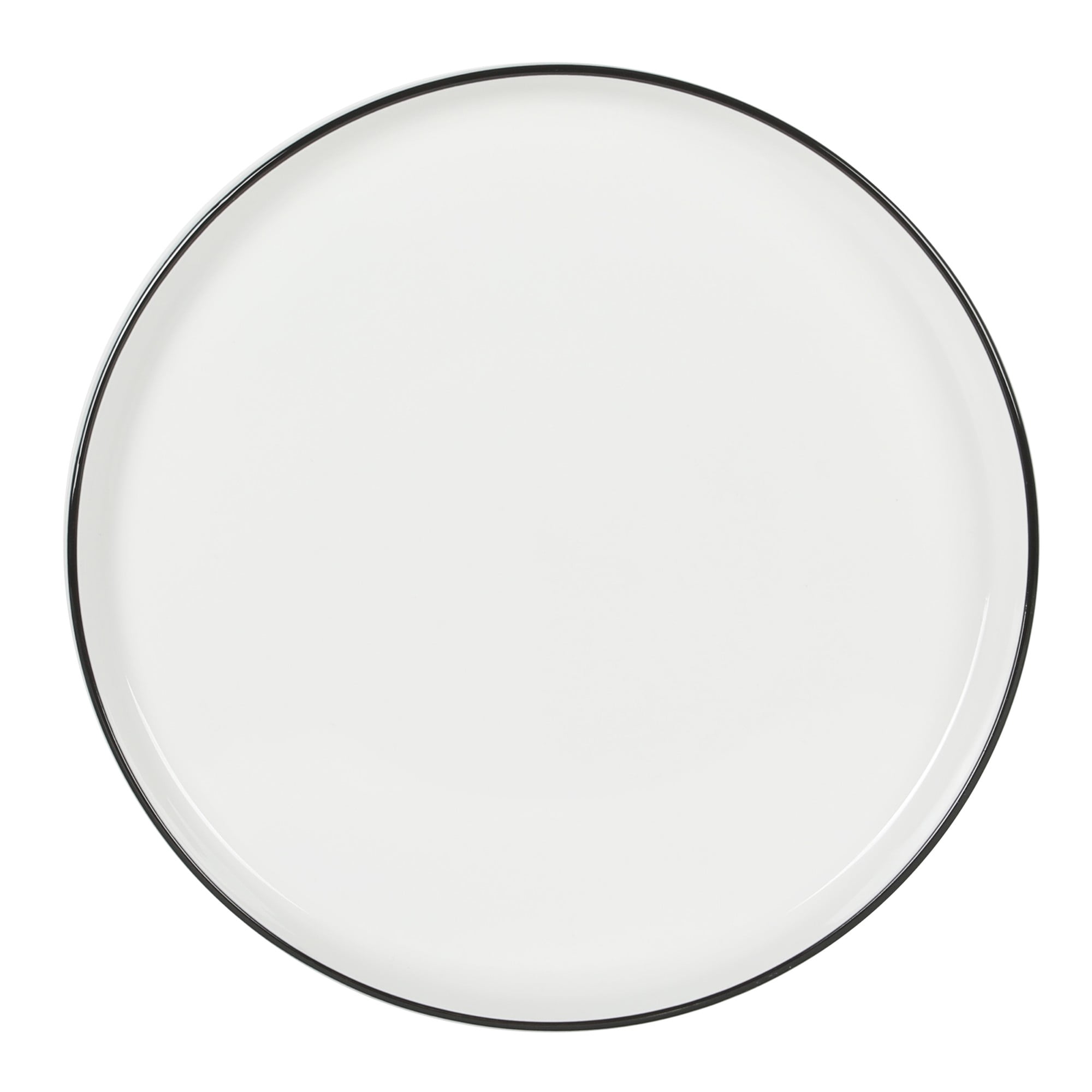 Gibson Home Rothenberg Plates and Bowls 18 Piece Porcelain White Dinnerware Set | Stackable Dishes | Microwave & Dishwasher Safe