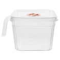 thumbnail image 1 of LEEYNEERTransparent Tank with Lid and Handle Desktop Betta Fish Bowl Small Clear Aquarium Unbreakable Small Fish Bowl, 1 of 6