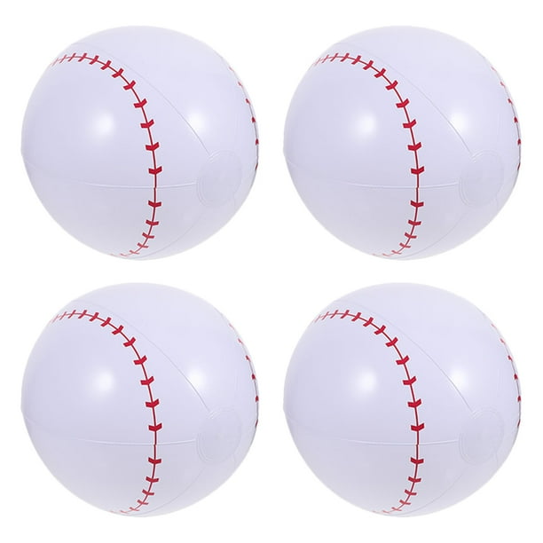 pelotas de béisbol inflables para playa y piscina, ideales para jugar al aire libre.