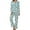 Style-4, variant on Top-kevin Women Long Sleeve Pajama Set Comfy Pjs Sets Penguin Winter Hats Scarves Snow 2 Piece Lounge Set