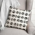 thumbnail image 3 of Creative Products Moon Phases Pattern 18 x 18 Spun Poly Pillow, 3 of 3