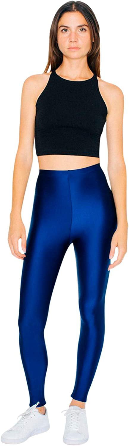 American Apparel Women's Nylon Tricot High Waist Legging, Poppy, X-Small :  : Clothing, Shoes & Accessories