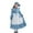 #0081-Blue, variant on Favoffer Beer Festival Girl's Polka Dot Turn-Down Collar Maid Dress Long Sleeve Princess Outfit for Party Daily Toddler 5-14Y