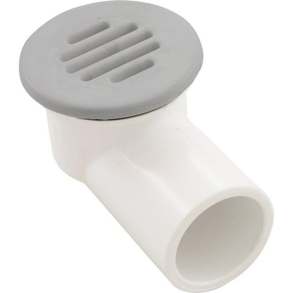 Drain Assembly, Low Profile, 3/4"Socket/1"Spg., Gray