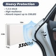 thumbnail image 2 of 6-Pack Vehicle Protection System - White Garage Door Guards, Adhesive Auto Body Protectors for Car Truck SUV Parking Safety, 2 of 9