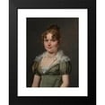 thumbnail image 2 of Martin Drölling 19x24 Black Modern Framed Museum Art Print Titled - Madame Nicolas Louis Farned (1812), 2 of 5