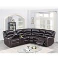 thumbnail image 6 of Power Motion Sectional,Brown, 6 of 7