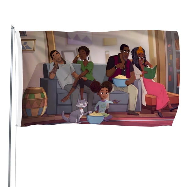 Amor Joven Bandera impresa con temática, regalo perfecto para fanáticos, amigos y familiares, y adecuada para actividades al aire libre e interiores, decoraciones de fiesta. 90 cm × 150 cm.
