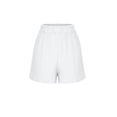 thumbnail image 5 of UAMVSH Shorts for Women Casual Summer Ruffled Waist Shorts Lightweight Textured Wide Leg Shorts Comfy Vintage Clothes, 5 of 7