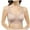 Light Pink, variant on Women High Support Solid Bra Full Coverage Side Support Bra with Steel Underwire for Enhanced Shape and Comfort M Green