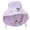 Purple, variant on Solar Charging Summer Cooling Fan Hat Sun Protection USB Rechargeable Fan Hat