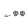 thumbnail image 4 of CarLights360 For Chevy K1500/K2500/K3500 1990 1991 Door Lock Set | Black | Front Mounting Location | 2 Key Quantity | Keys Included | Lock Cylinder Included | Replacement For 700796, 12330122, 4 of 5