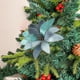 thumbnail image 4 of Flores Navideñas de Tela con Ribetes Dorados. Arreglos Florales Navideños. Decoraciones con Flores Artificiales., 4 of 6