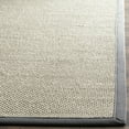 thumbnail image 4 of SAFAVIEH Natural Fiber Kentigern Border Seagrass Area Rug, Marble/Dark Grey, 2' x 3', 4 of 8