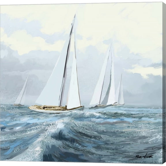 Great Art Now Sailing Ships III by Rick Novak, Canvas Wall Art, 24W x 24H