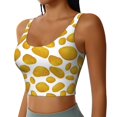 thumbnail image 5 of Sports Bra For Women, Potato Cute Sports Bras For Women High Support, Workout Tank Tops Woman With Removable Cups, 5 of 8