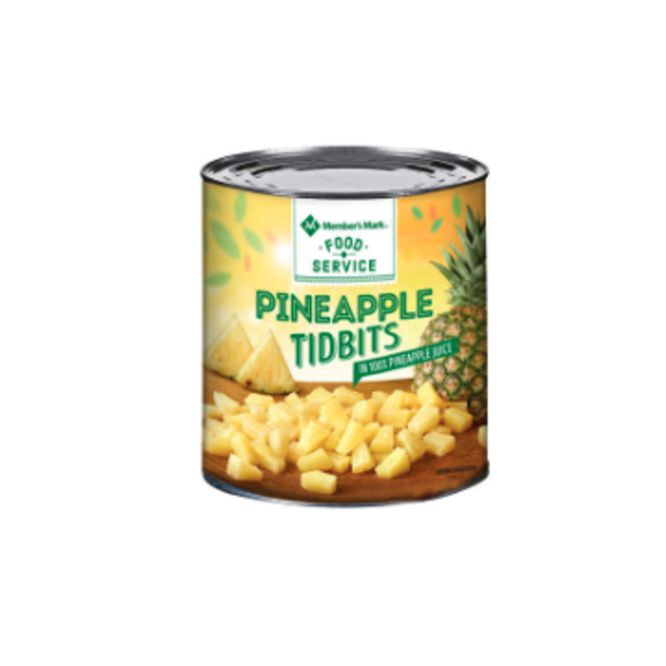 M.M Pineapple Tidbits (107 oz. can)