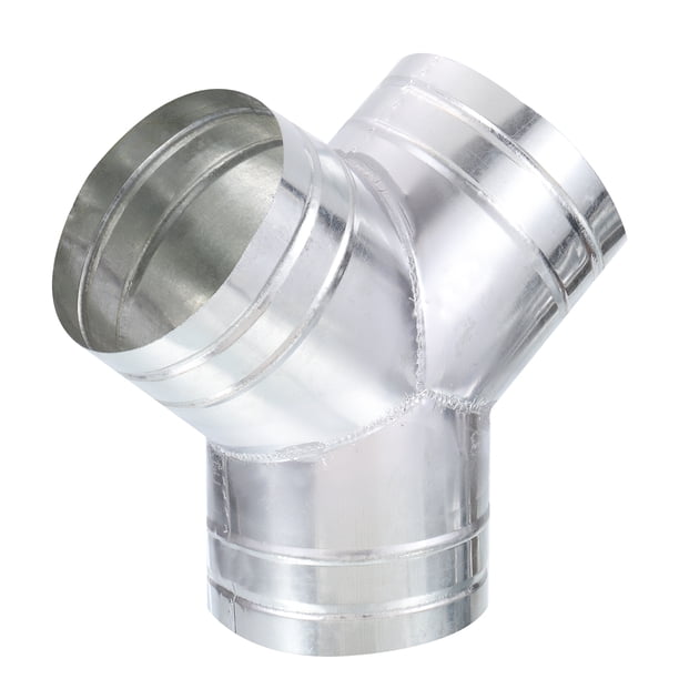 Conector en Y de divisor de conducto de 3 pulgadas Uxcell, adaptador de manguera de ventilación de aire, tubo de escape de 6 pulgadas