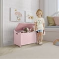 thumbnail image 6 of Evolur Wooden Toy Chest Organizer, Pink, 6 of 8